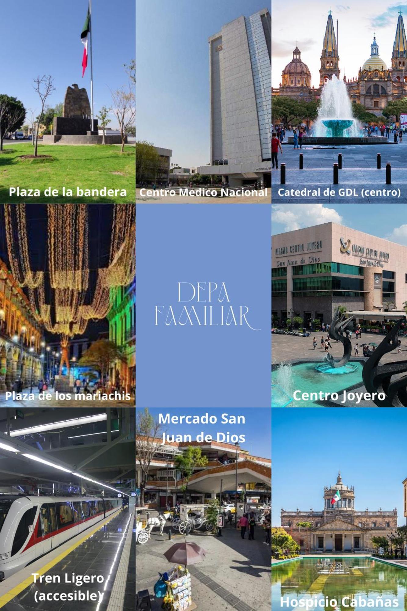 Apartament Depa Familiar Centrico Gdl Con Estacionamiento Guadalajara Zewnętrze zdjęcie